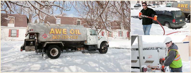 heating oil delivery from Awe Oil Inc.
